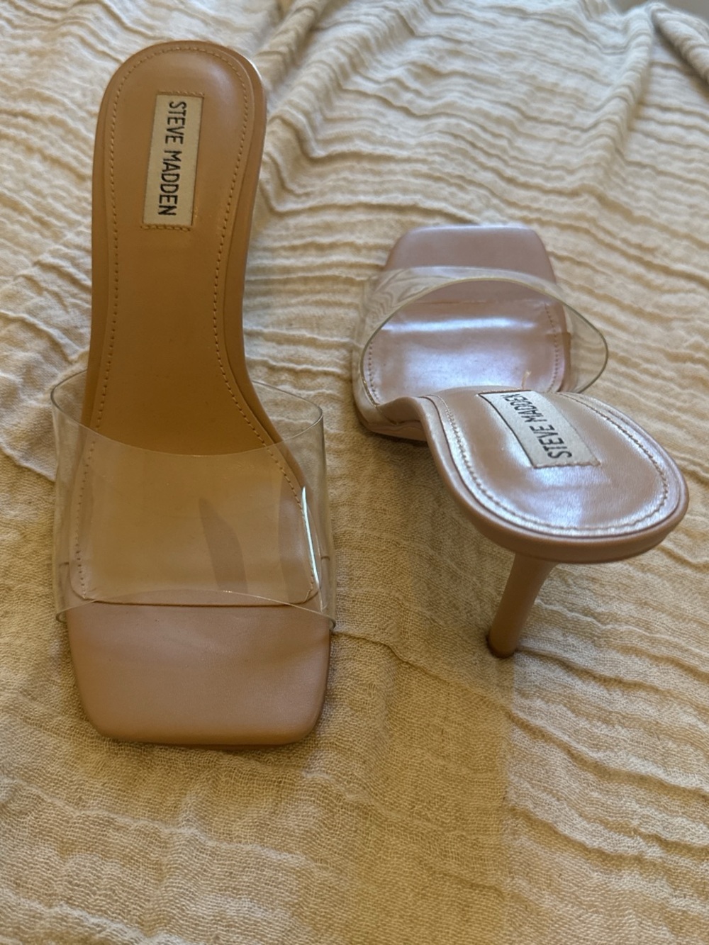 Steve Madden Clear Mule